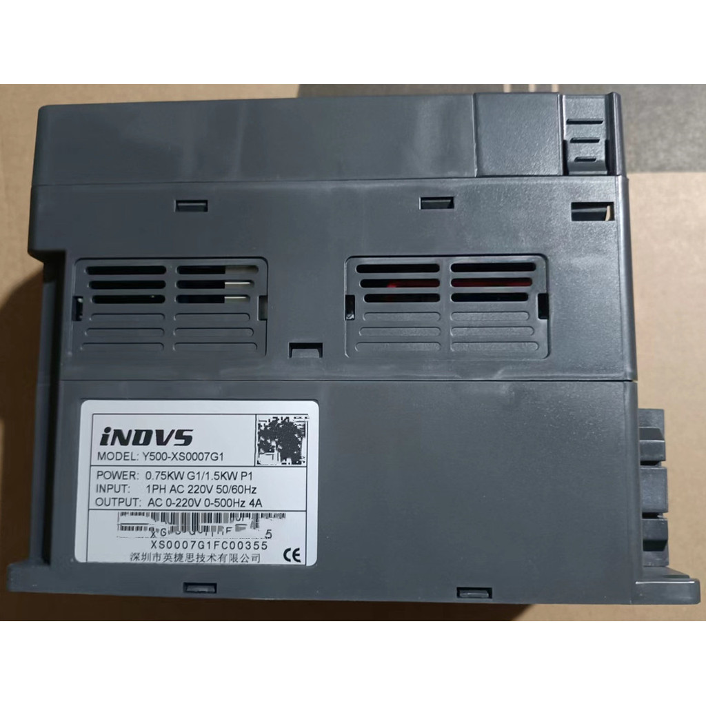 INDVS INDVS อินเวอร์เตอร์ Y500 XS0007G1 0.75KW 220V