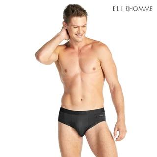 ELLE HOMME COOL กางเกงในรุ่นผ้าเย็น ทรง BRIEF รหัส KUB2911 (สีดำ) แพ็ค 1 ชิ้น