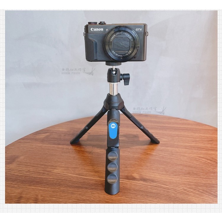 เหมาะสําหรับ Canon g7x2 มือถือ Micro ขาตั้งเดี่ยว vlog เดสก์ท็อป m6m50 รุ่นที่สอง m200 กล้อง g7x3 ขา