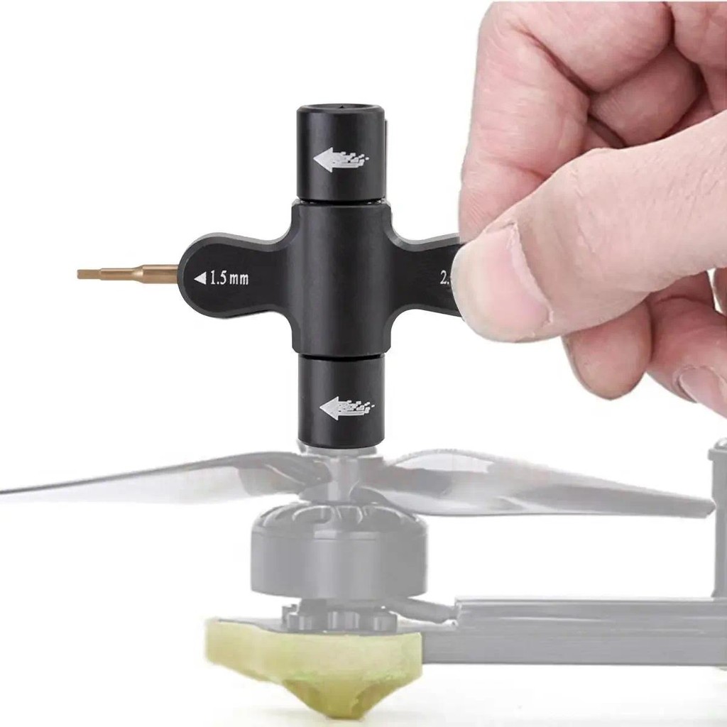 M3 M5 Quick Release Socket Quad ประแจ/w One Way แบริ่งเครื่องมือ 1.5 2 มม.ไขควงใบพัดมอเตอร์สําหรับ R