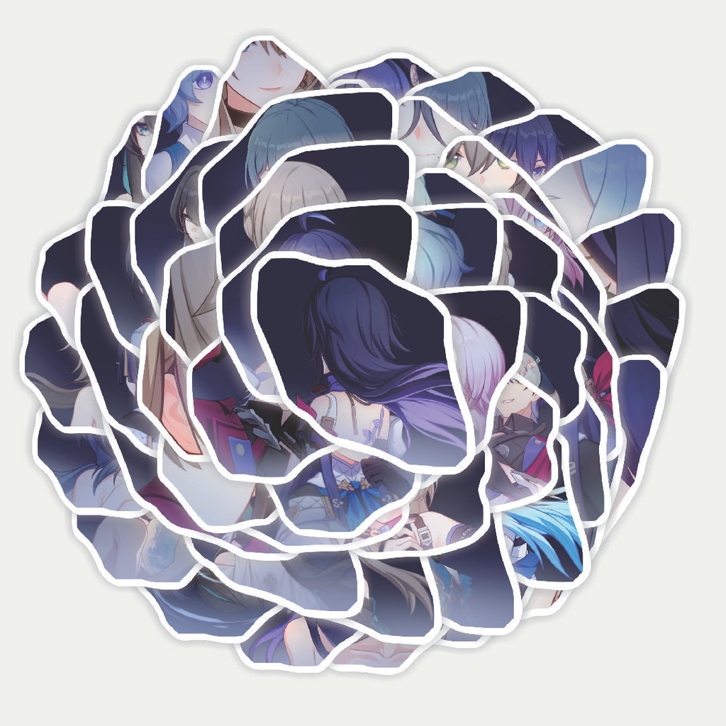 สติ๊กเกอร์แพ็ค Hsr Eidoloss Collection V2 สติ๊กเกอร์ | สติ๊กเกอร์ TUMBLR | สติ๊กเกอร์แล็ปท็อปสําหรับ