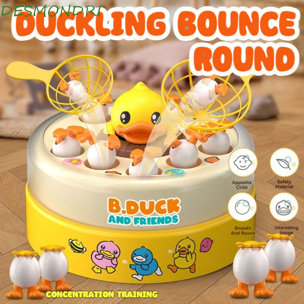 เดสันดริ เด็กเปิดตัวชุดเป็ด,เป็ดจับบินเป็ดกระเด้งล้อชุดของเล่น,แผ่นเสียงหมุนสวมทนมัลติฟังก์ชั่ดนตรี มอนเตสซอรี่ ของเล่นเด็กวัยหัดเ