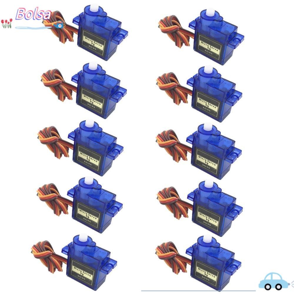 BOLSA SG90 Servo สําหรับแขนหุ่นยนต์ RC มอเตอร์คุณภาพสูง Micro Servo