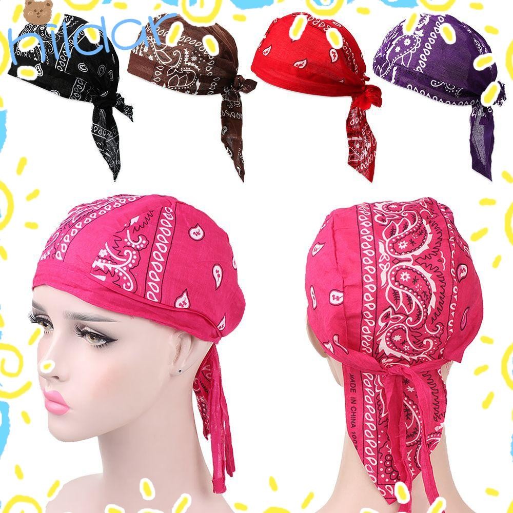 HLAR Pirate Hat Outdoor Sport Cotton Quick Dry Elastic Headscarf Bandana