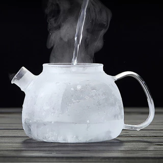 แก้วหม้อชา Infuser 800ML / 1500ML กาน้ําชาทนความร้อนแยกน้ํากาต้มน้ําด้านในจีน Kung Fu กรองชา Teaware