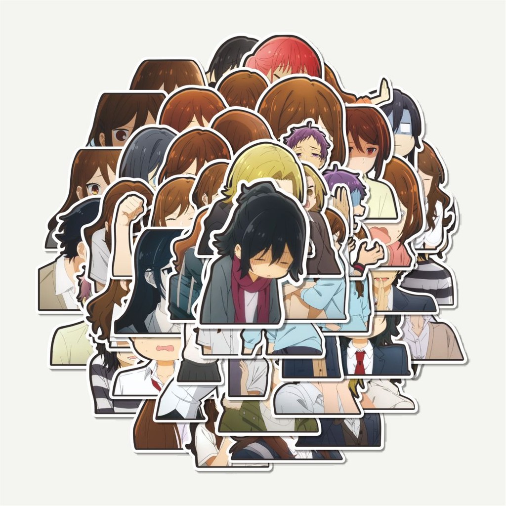 สติ๊กเกอร์แพ็คสติ๊กเกอร์ Horimiya Anime V1 | สติ๊กเกอร์ TUMBLR | สติ๊กเกอร์แล็ปท็อปสําหรับกระเป๋าเดิ