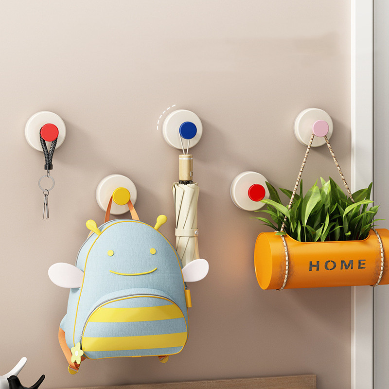 ตะขอ แขวน ที่ติดผนัง ติดผนัง ตะขอแขวนของ แขวนผนัง สไตล์เรียบง่าย ตะขอแขวน ตะขอติดผนัง - รูปที่ 4