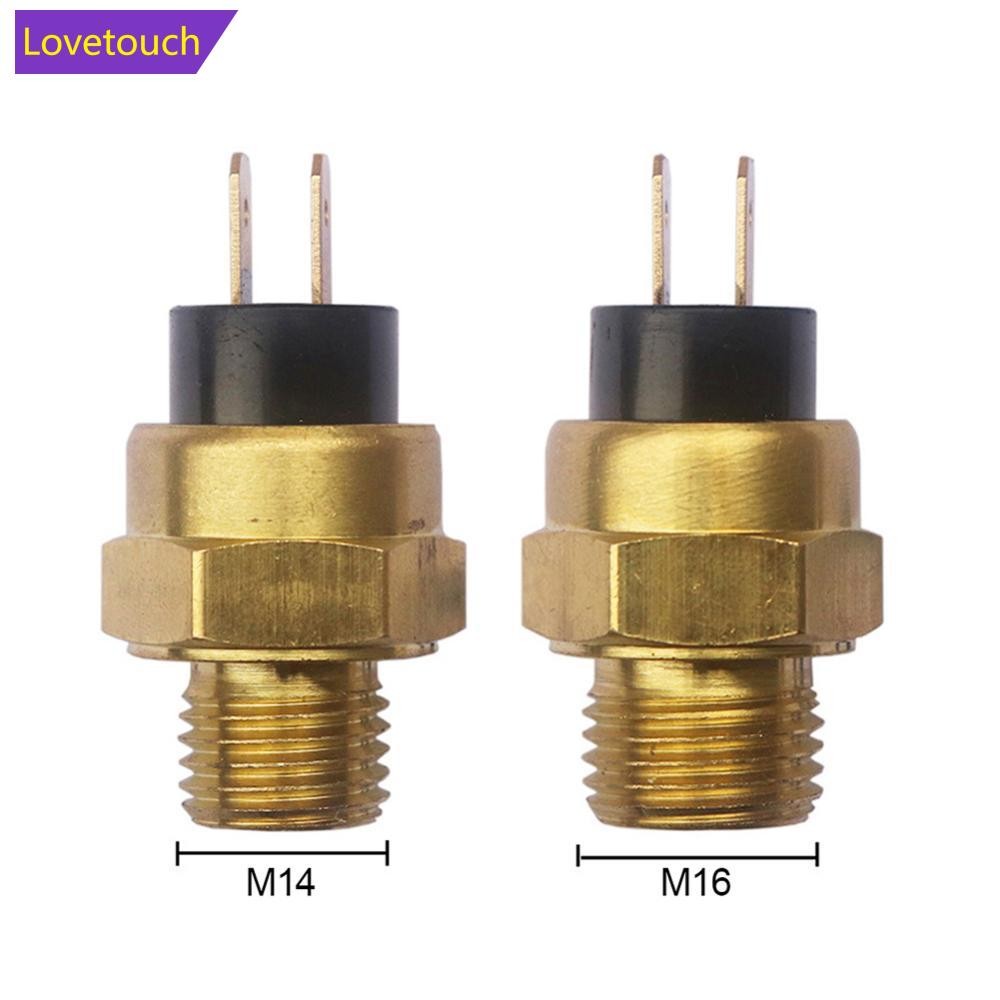 LOVETOUCH รถจักรยานยนต์ Water Temp Sensor หม้อน้ําไฟฟ้า Coolant อุณหภูมิ Thermostat สวิทช์ M14 M16 8