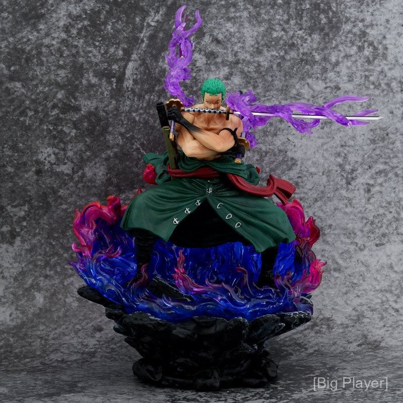 Demon Cry Asura Zoro One Piece Nine Swords Asura Yan Mo โมเดลเครื่องประดับรูป (จัดส่งรวดเร็ว)
