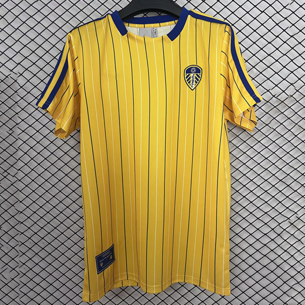 Solid Yellow Leeds United Jersey คุณภาพสูง ไซส์ S-XXXXL
