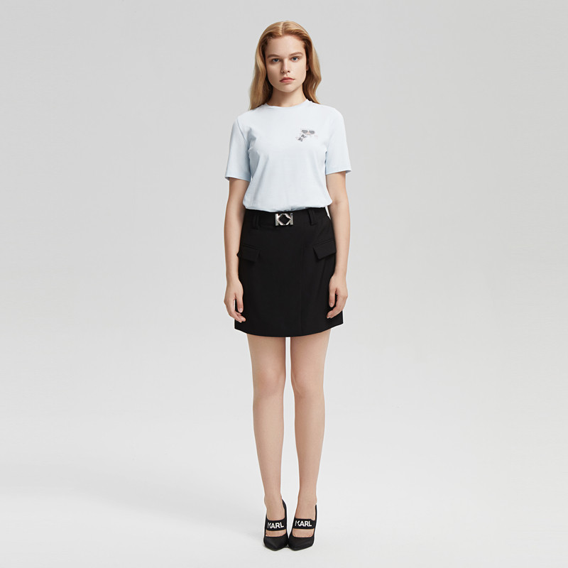 Karl Lagerfeld เสื้อยืด กับการออกแบบการ์ตูนเพชรเล็ก ๆ แบบ Lafayette