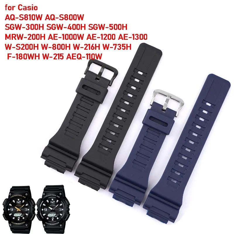 สําหรับ G-shock AQ-S800/AQ-S810W SGW-300H SGW-400H HDC-700 MRW-200H AE-1000W AE-1200/1300 W-S200H W-