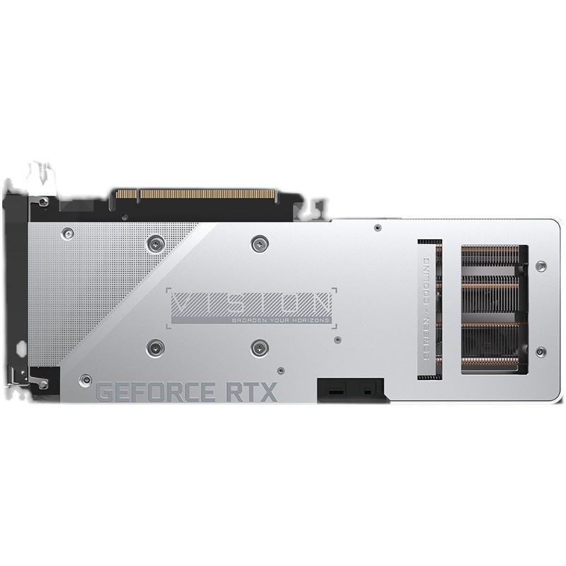 Gigabyte/Gigabyte RTX 3060TI VISION OC 8G Snowhawk กราฟิกการ์ดเลขคณิตล็อครูปแบบใหม่