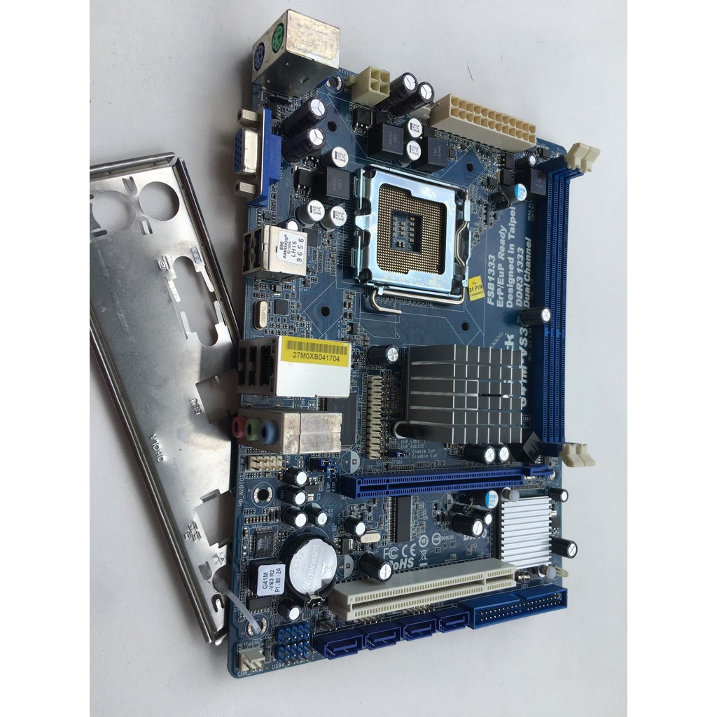 ASRock ASRock G41M-VS3 หน่วยความจํา DDR3 775 พินรองรับเมนบอร์ดเดสก์ท็อป CPU แบบ Dual-Core