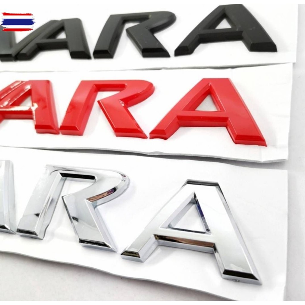 โลโก้ NAVARA ติดท้ายรถ NISSAN NAVARA