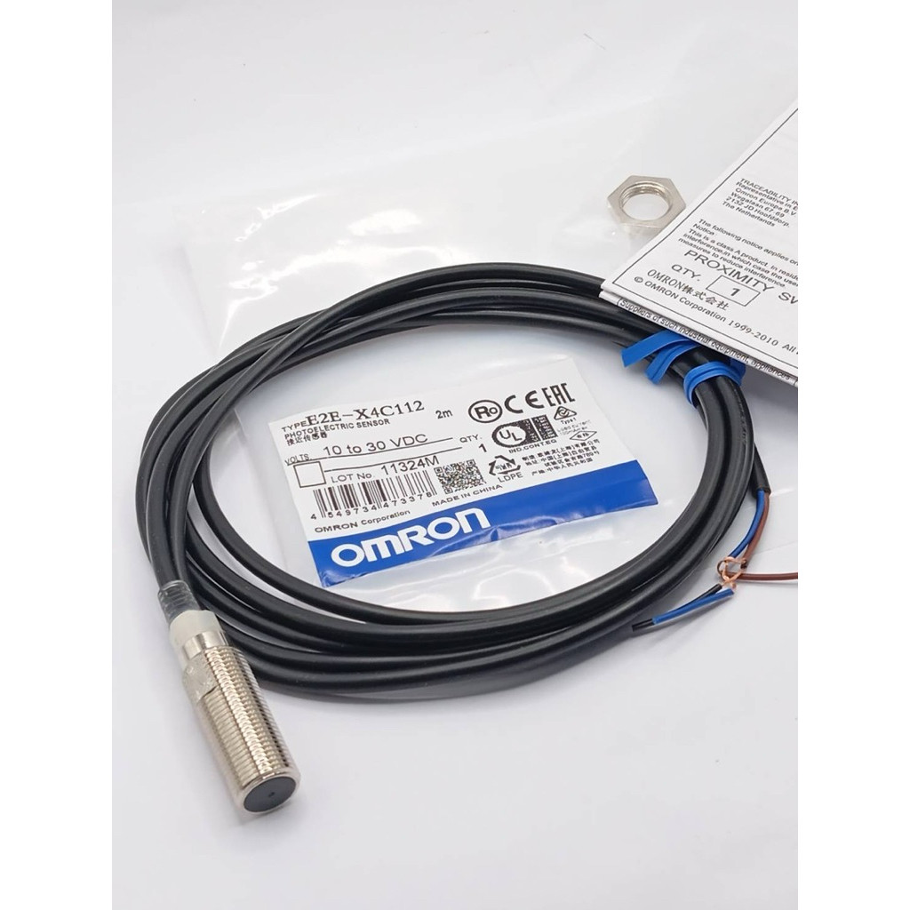 ส่งใวมาก E2E-X4C112 TYPEE2E-X4C112 PHOTOELECTRIC SENSOR 10 to 30 VDC จาก  กทม