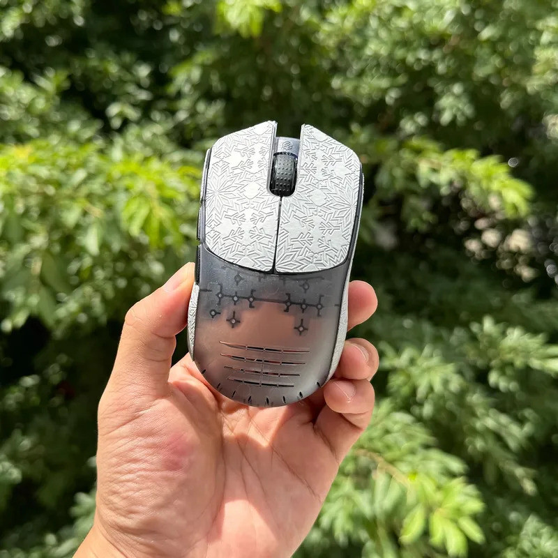 1 ชุด Ultraglide เมาส์สติกเกอร์กันลื่นสําหรับ G-Wolves GWolves HTS2 ลื่นเทปป้องกันเหงื่อเกล็ดหิมะ Li