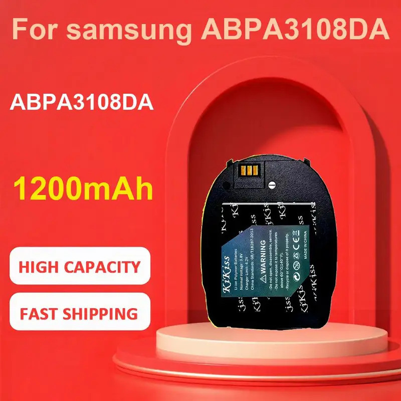 แบตเตอรี่ KiKiss สําหรับ Samsung ABPA3108DA,ABPA3108DA,1200mAh