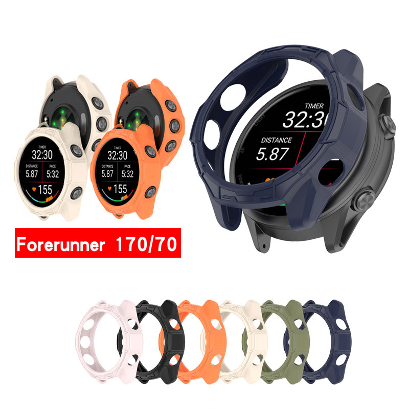 เคสสําหรับผู้เบิกทาง Garmin 170 / 70 เคส TPU แบบนุ่มนาฬิกาอัจฉริยะฝาครอบป้องกันรอยขีดข่วน