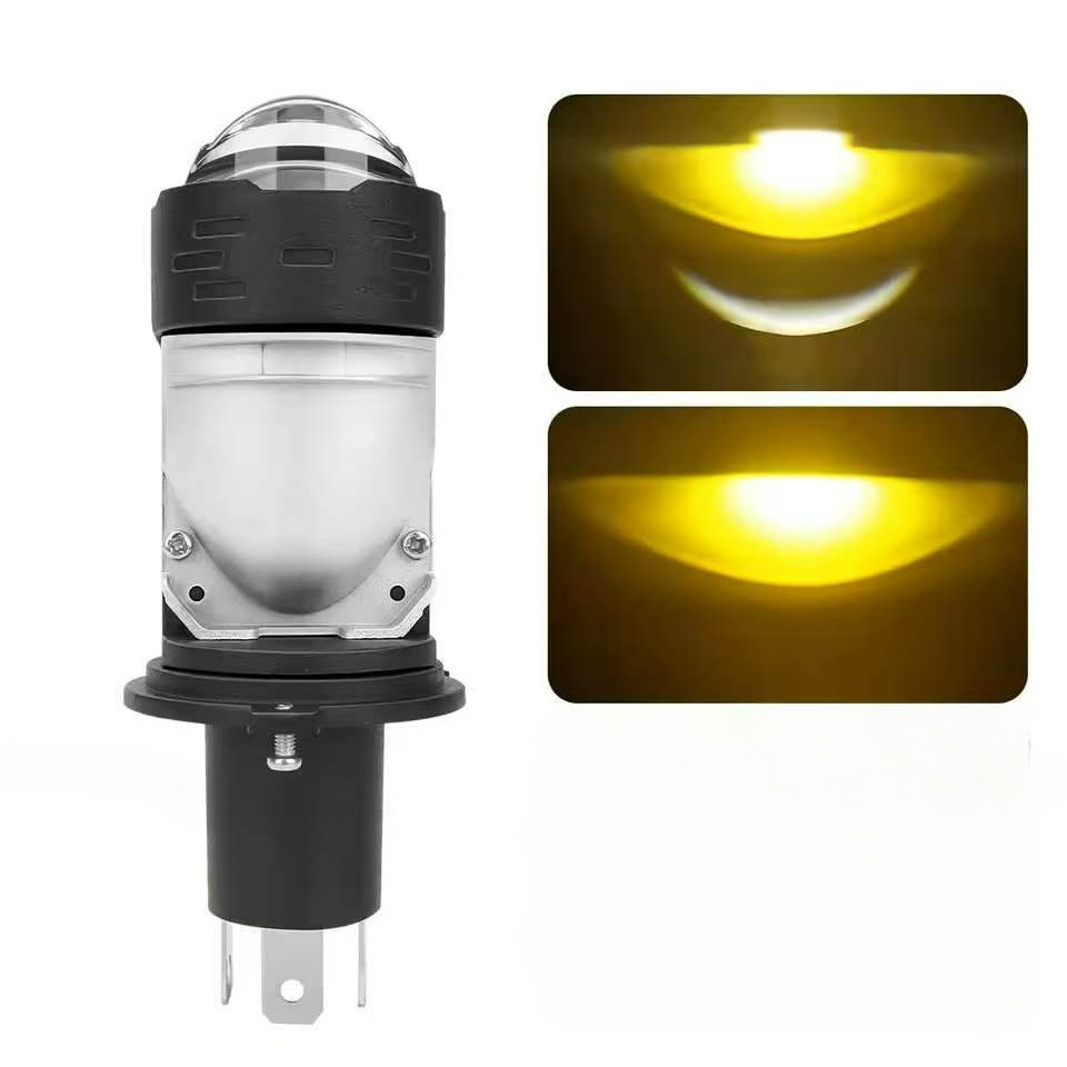H4 เลนส์หลอดไฟ LED H4 Led Canbus รถ H4 LED ไฟหน้า H4 Mini โปรเจคเตอร์ LED สําหรับหน้ารถจักรยานยนต์ H