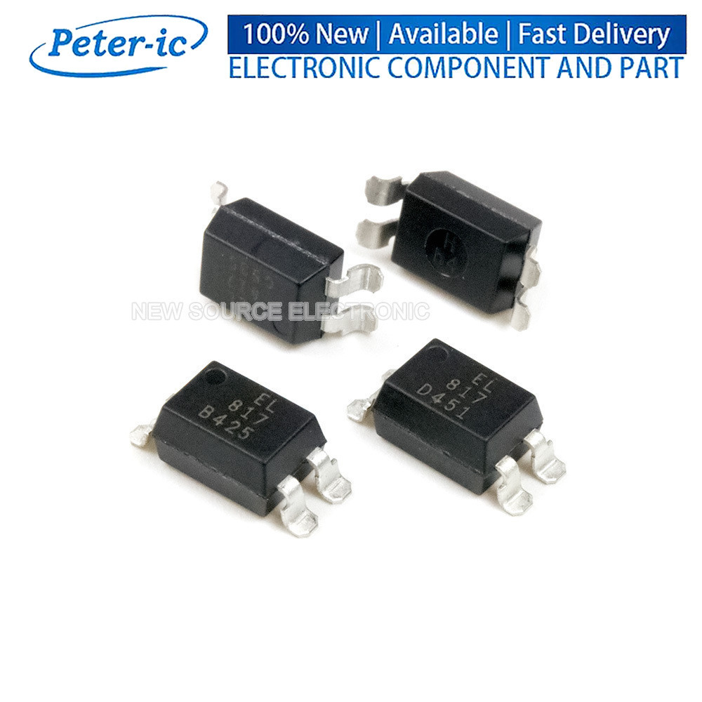 (10 ชิ้น) EL817A EL817B EL817C EL817D SOP4 SMD ทรานซิสเตอร์ Optocoupler