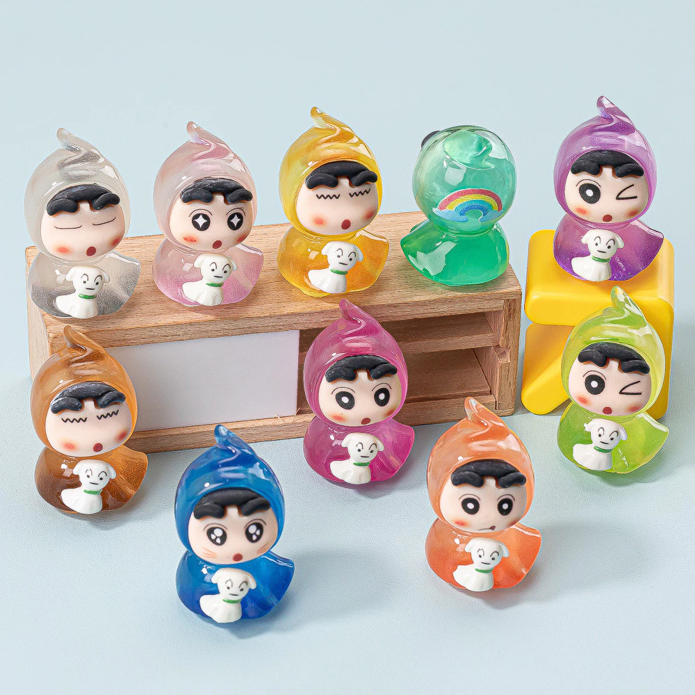 พวงกุญแจ Crayon Shin-Chan เรซิ่น DIY อุปกรณ์ตกแต่ง thumbnail 3
