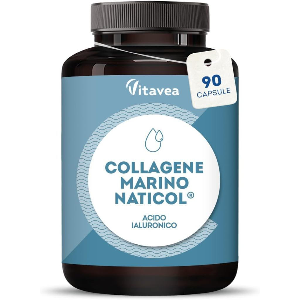 นาโดคอล มารีน คอลลาเจน ®   800มก. + กรดไฮยาลูโรนิคและวิตามิน C – SkinBones และกระดูกอ่อน – คอลลาเจนท
