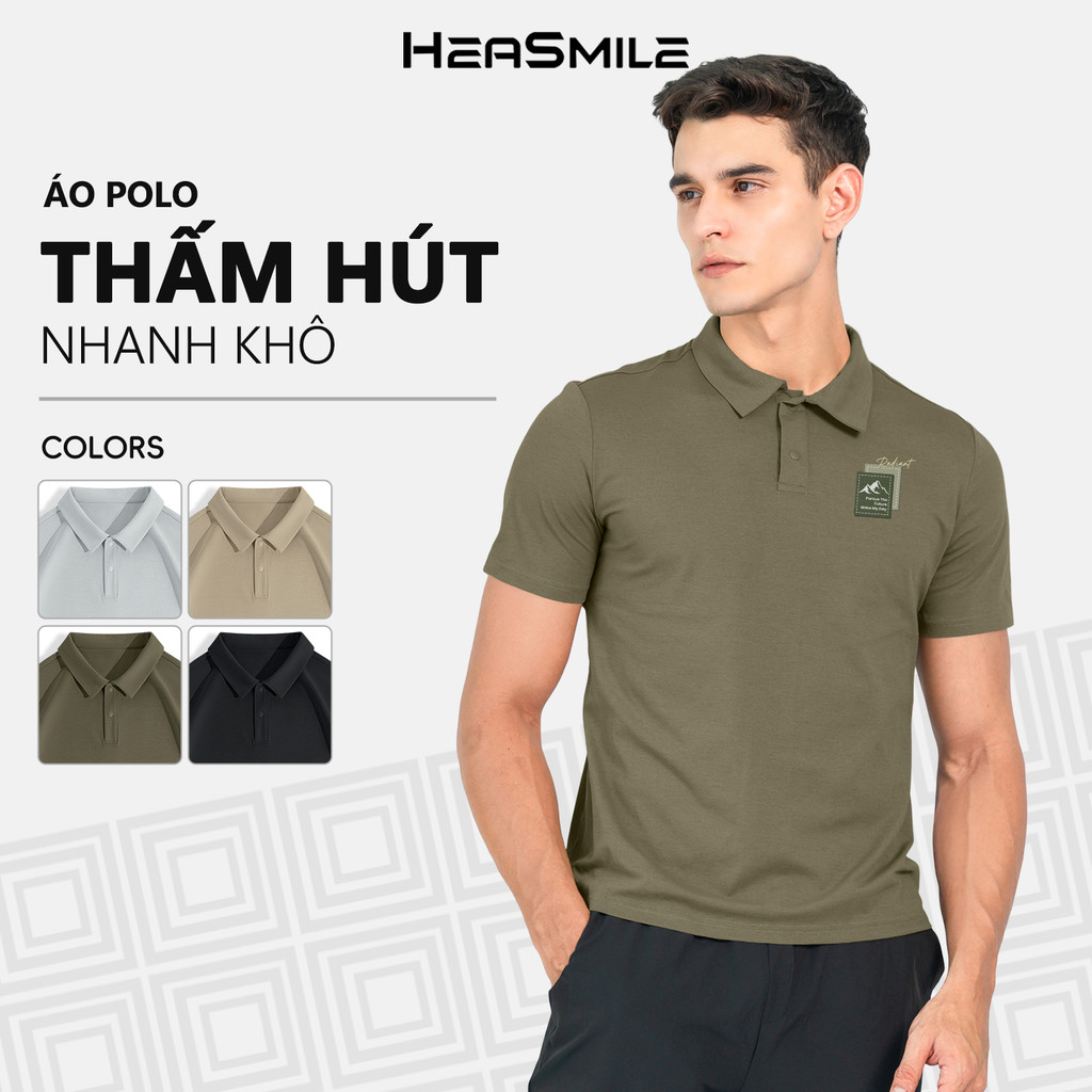 เสื้อเชิ้ตผู้ชายฤดูร้อนคอโปโลหรูหราแห้งเร็วใส่ในชีวิตประจําวัน (เอสจีพีOLO) เขา