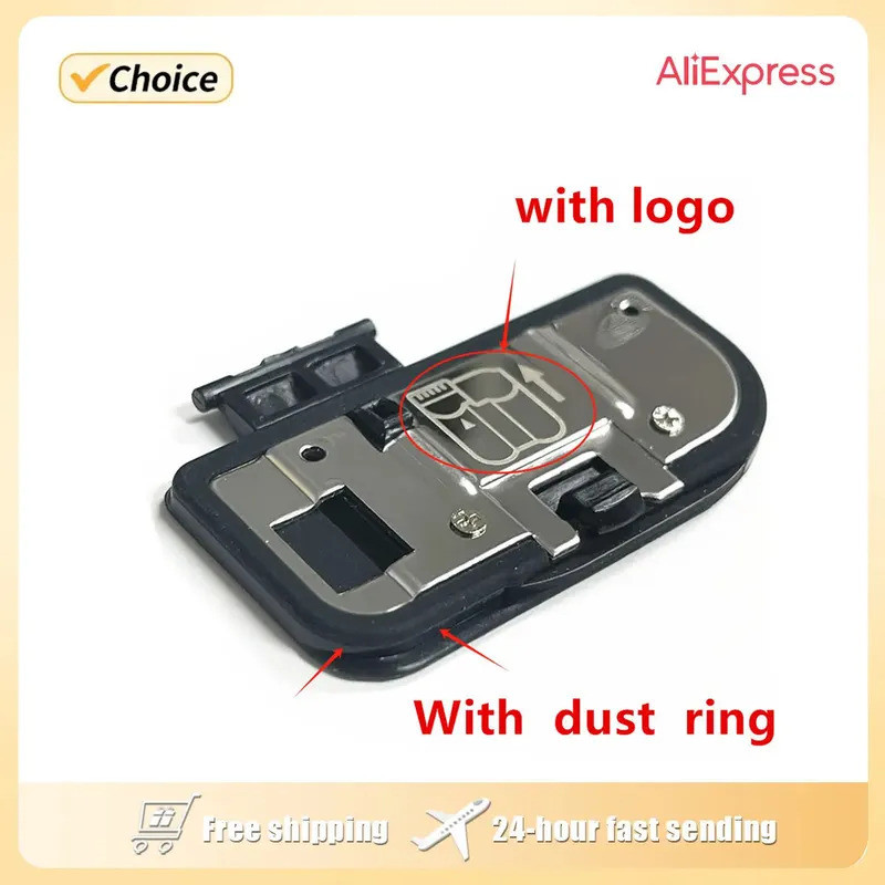 * ใหม่ฝาครอบแบตเตอรี่ประตูสําหรับ Nikon Z5 Z6 Z7 Z6II Z7II Digital Camera Repair Part พร้อมแหวนฝุ่นแ