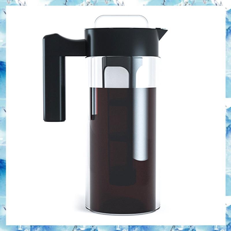[ ] 1300Ml Espresso Maker Cold Brew Iced Coffee Maker Dual ใช้กรองกาแฟและหม้อชา Espresso Ice Drip Ma