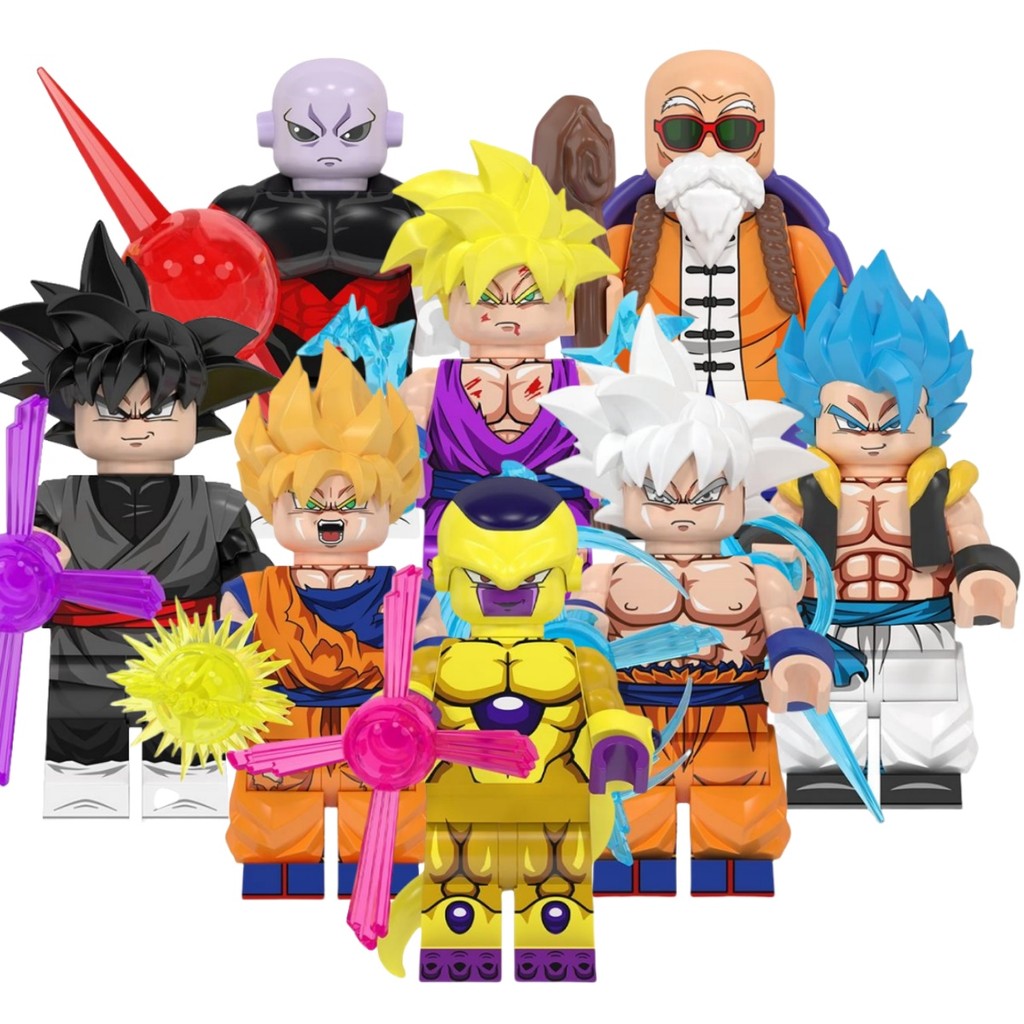 Dragon Ball DAIMA Action Figure Master Roshi Gold Frieza Gogeta Son Gohan Jiren Goku Black ของเล่นคอ