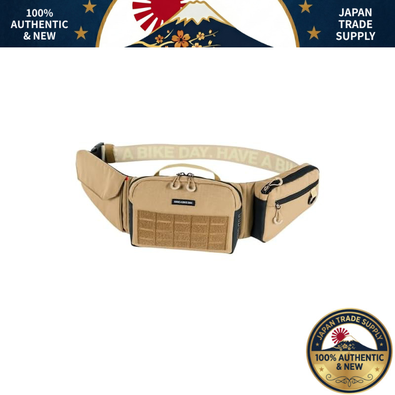 TANAX Motofizz Bike Touring Waist Bags Collection - HAVE A BIKE DAY Series [07 TOUR]