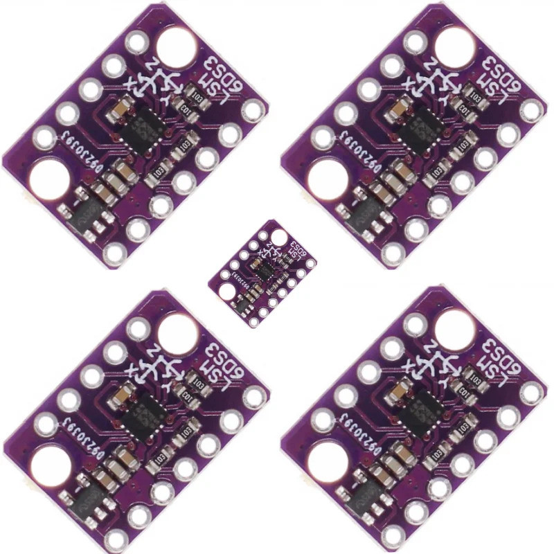 H 5-10PCS * มีในสต็อก GY-LSM6DS3 LSM6DS3 โมดูลมาตรวัดความเร็วเอียงมุมไจโรสโคปโมดูลเซ็นเซอร์