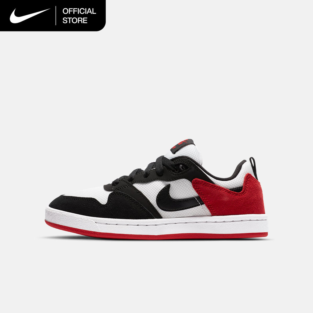 Nike SB Older Kids' Alleyoop Skate Shoes - White [CJ0883-102]