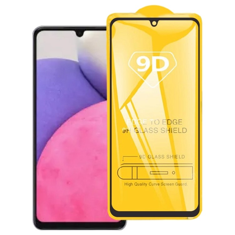 SAMSUNG 9Dกาวเต็มหน้าจอฟิล์มกระจกนิรภัยสําหรับSamsung Galaxy A33 5GสําหรับSamsung Galaxy A33 5G (1 P