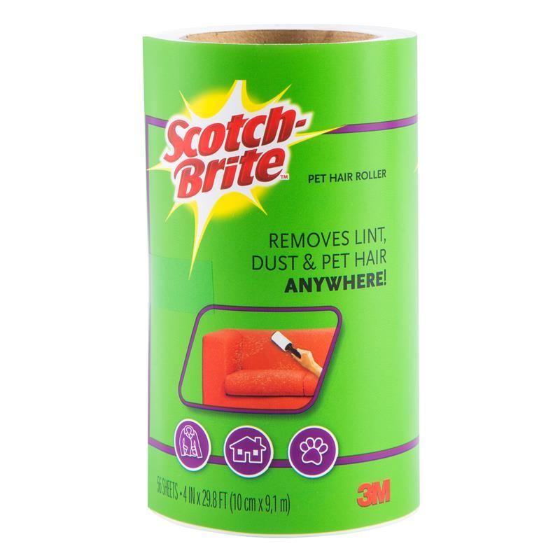 SCOTCH-BRITE รีฟิลล์ลูกกลิ้งขจัดฝุ่น รุ่น XN002015065 ขนาด56แผ่น