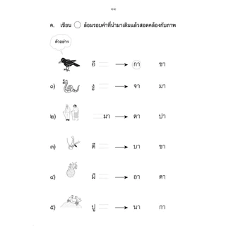 เก่ง ภาษาไทย ป.1 เล่ม 1 ปรับปรุง เพิ่มข้อสอบหลักภาษา โดย พ.ศ.พัฒนา