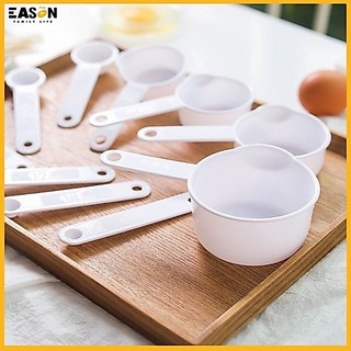 EasonShop COD 11PCS Plastic Measuring Cup and Measuring Spoon Set Kitchen Tools