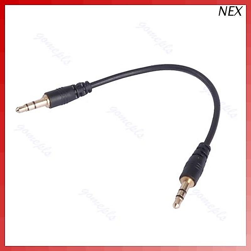 Nex สายแจ็คหูฟังสเตอริโอ AUX ตัวผู้ เป็นตัวผู้ 3.5 มม. สําหรับ iPod MP3