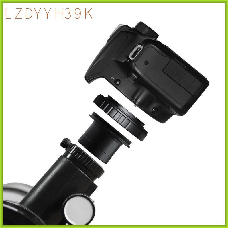 [lzdyyh39k] T2 T-ring และ M42 ถึง 1.25" อะแดปเตอร์กล้องโทรทรรศน์ (T-mount) เหมาะสําหรับกล้อง DSLR