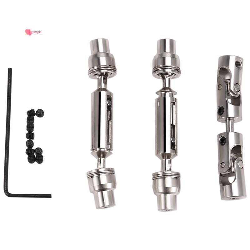 georg333Pcs โลหะไดรฟ์เพลา CVD สําหรับ B16 B36 Q60 Q63 Q64 MN77 FY004 6WD 6X6 1/16 RC รถอะไหล่อัพเกรด
