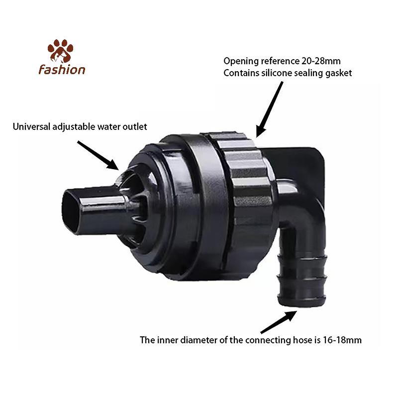 [Fas-t] ตู้ปลา Ba Filter Outlet Universal Rotatable Overflow Dubill Sprinkler หัวฉีดตู้ปลามัลติฟังก์