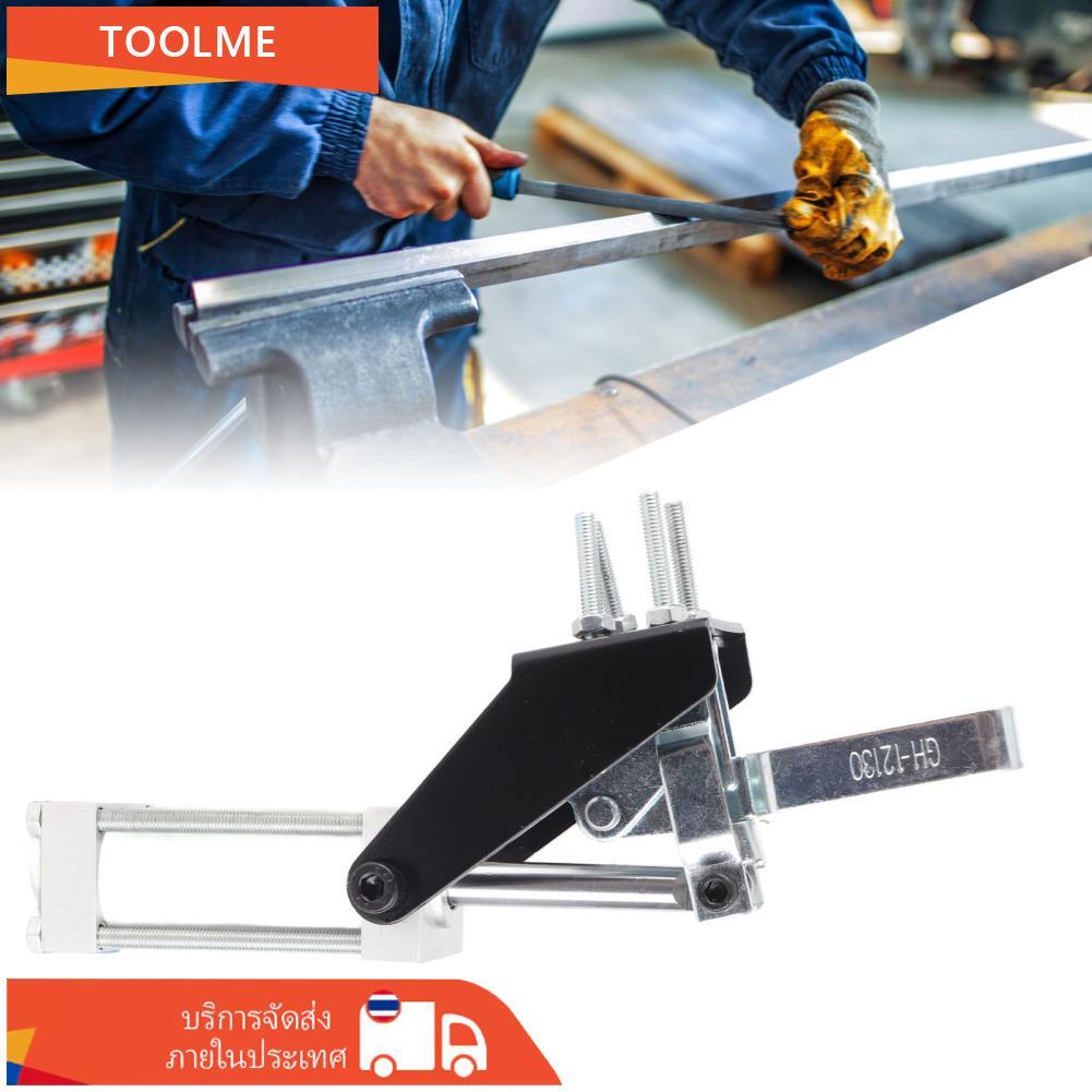 ERYUE กระบอกนิวเมติก Hold Down Clamp Heavy Duty 500lbs Clamping Force สำหรับงานไม้ Workshop BlackSil