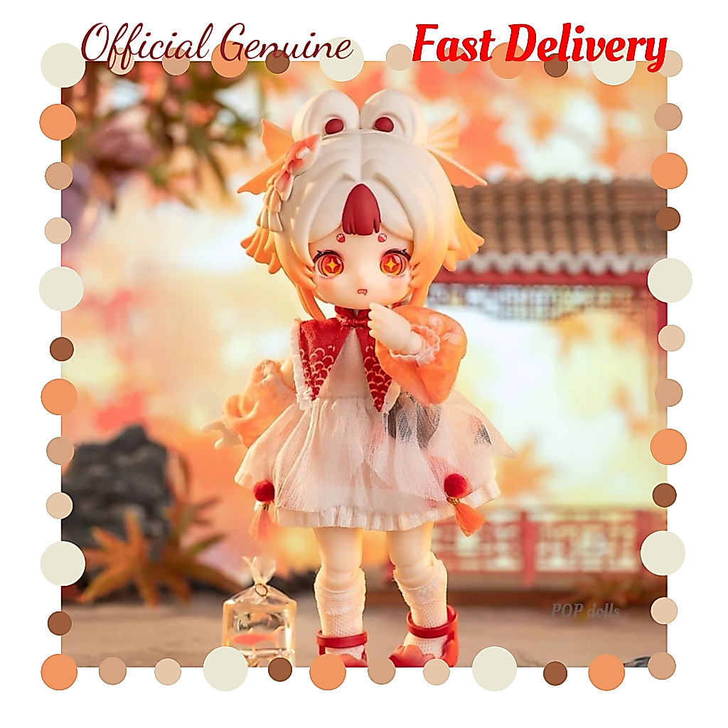 ของแท้ NAGI beast เด็กสี่รุ่น mjd ตุ๊กตา getaway series กล่องตาบอดตุ๊กตา bjd เคลื่อนย้ายได้ 12 จุดเด็กน่ารักของขวัญเครื่องประดับ