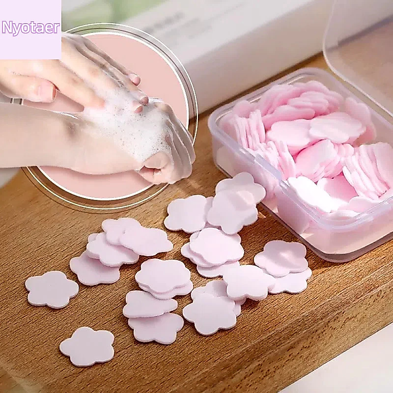 ✨สบู่กระดาษ มี 4 กลิ่นให้เลือก สบู่ล้างมือ สบู่แผ่น กระดาษล้างมือแบบพกพา กระดาษแบบใช้แล้วทิ้ง