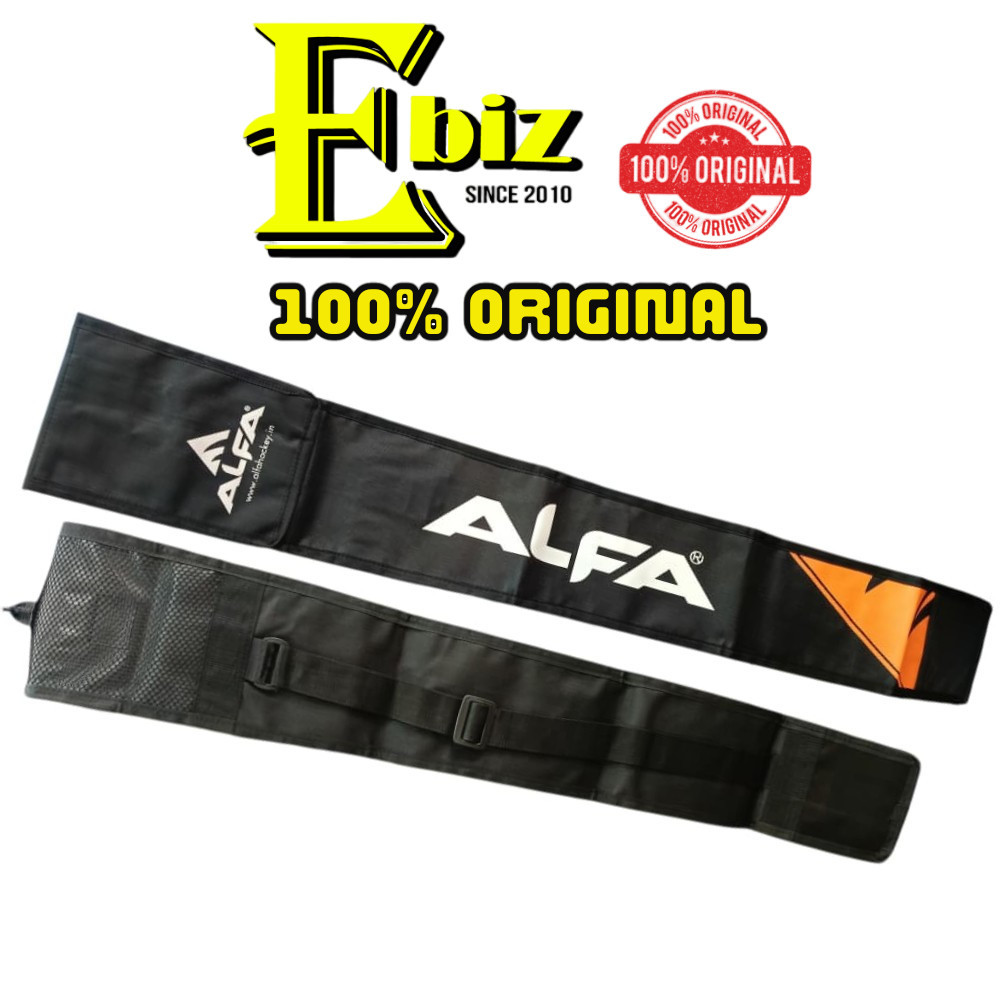 ALFA Hockey Stick Bag พร้อมสายสลิงช่องเล็กเดี่ยวสําหรับแท่งเดี่ยวเหมาะกับ 1 หน่วย Stick เท่านั้น