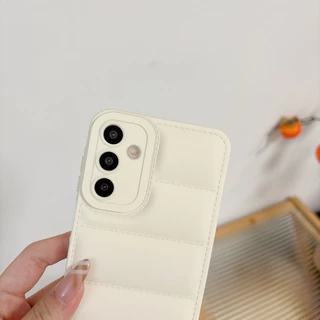 SAMSUNG หรูหราลงเสื้อแจ็คเก็ตดอกทานตะวันสายรัดข้อมือเคสโทรศัพท์สําหรับSamsung Galaxy A26 A17 A07 A36 A56 A54 A55 A06 A16 A05s A14 A15 A24 A34 A35 สีทึบกันกระแทก