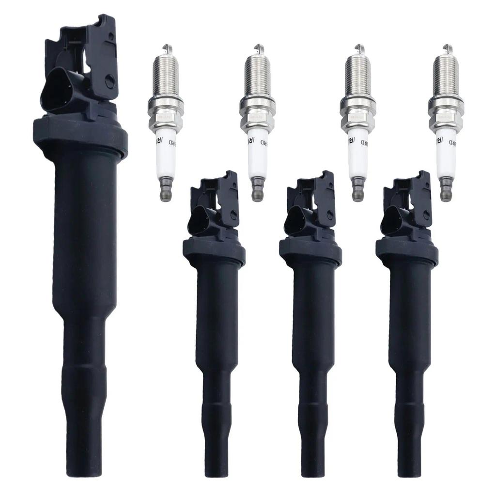 4 ชิ้นชุดสําหรับ BMW X5 xDrive50i F15 2013 X6 750Li F02 5 F10 E87 118i 120i E82 320i Mini R56 R55 R5