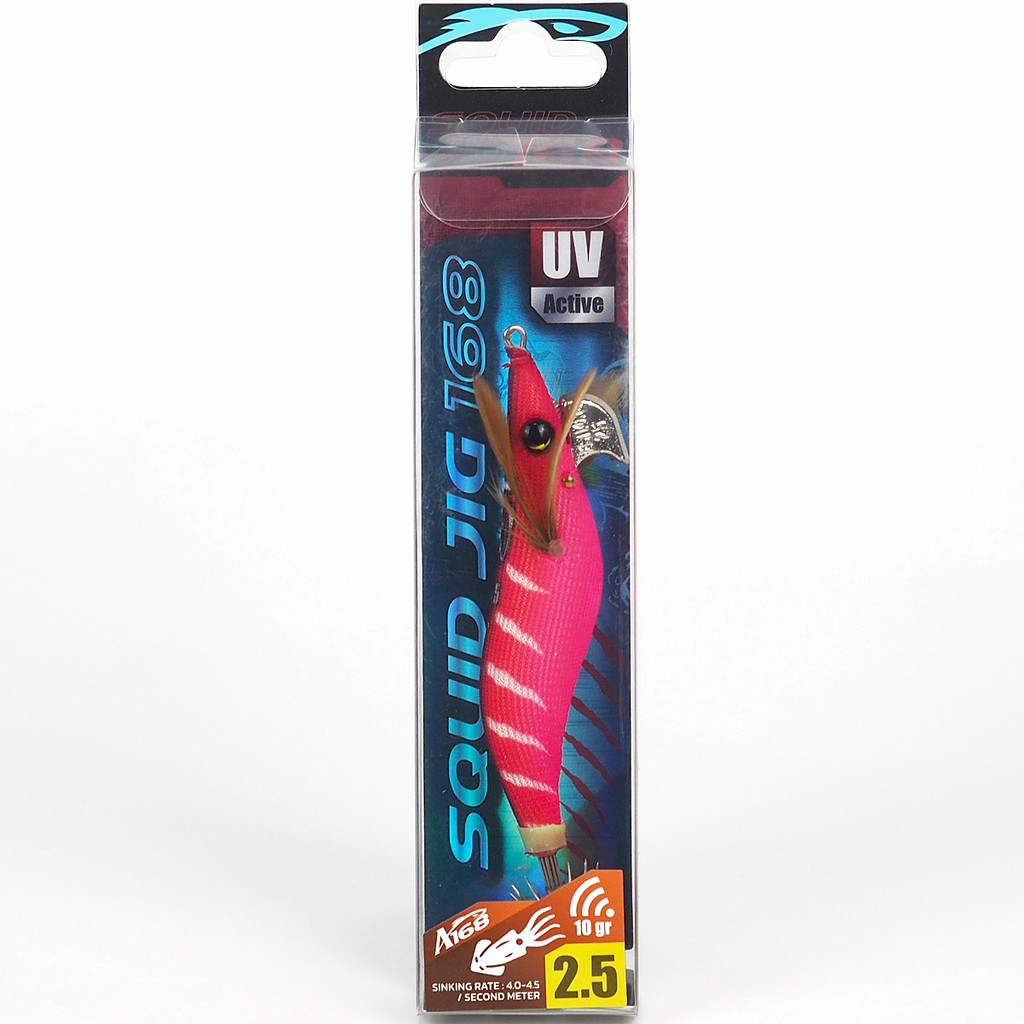 โยตกหมึก Asari 168 Super Glow Squid Jig เรืองแสง UV / รูปที่ 2