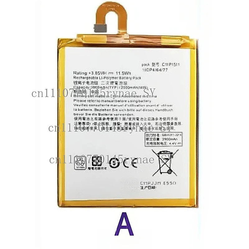 C11P1511 3000mAh แบตเตอรี่สําหรับ ASUS ZF3 5.0 ZE552KL Z012DC Z012DA